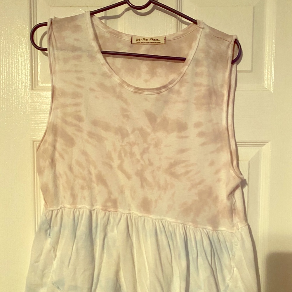 Tie dye tank